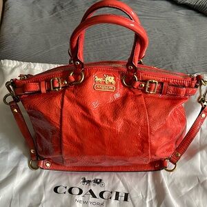 Coach Madison Patent Sophia